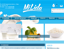 Tablet Screenshot of moloko.lida.by